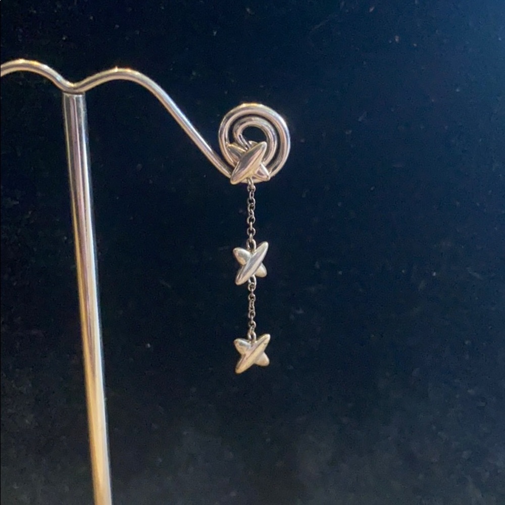 Single Tiffany and Co Triple X dangle earring